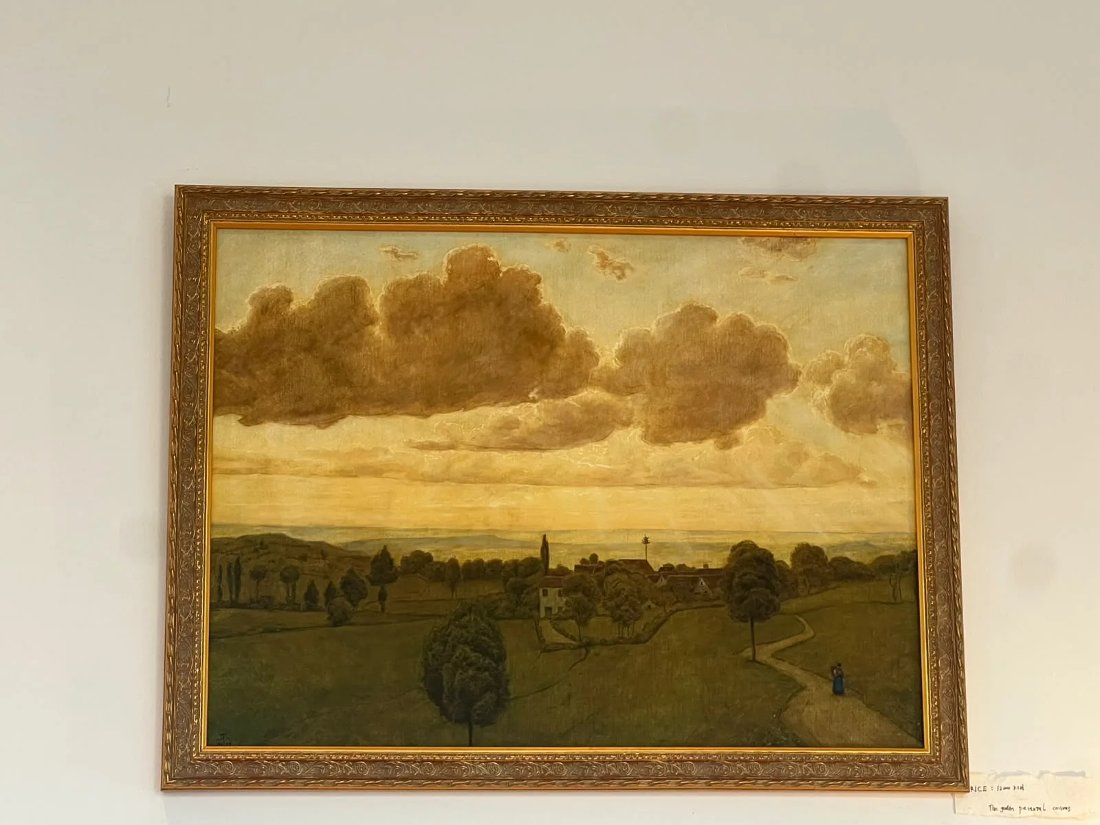 The Golden Pastoral Canvas