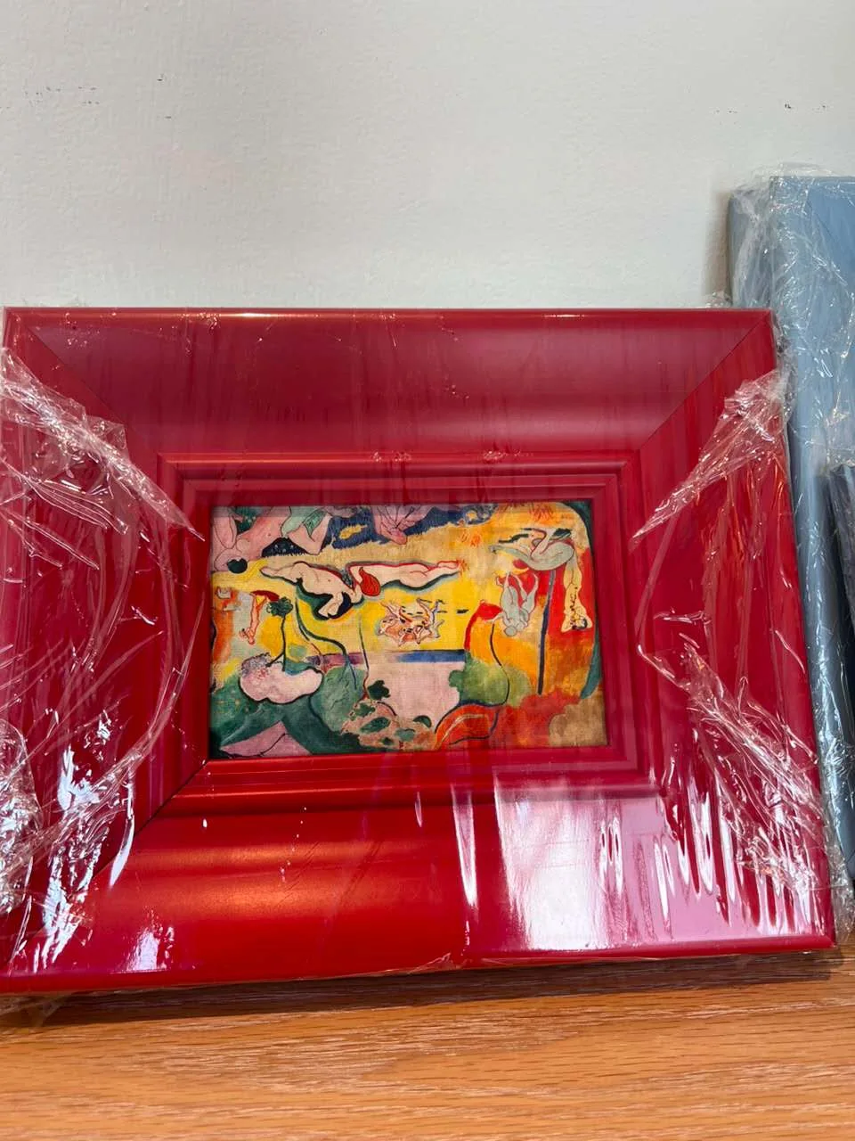 The Fauvist Repose In Lacquer Red